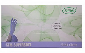 Перчатки смотровые нитриловые нестерильные неопудренные р. L 50 пар