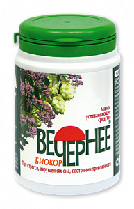 Вечернее драже 120 шт. Биокор (БАД)
