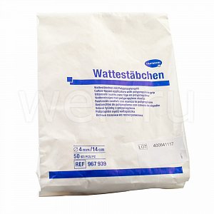 Hartmann Ватные палочки 50 шт.