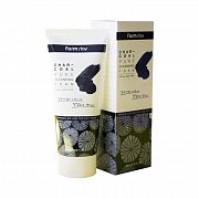 FarmStay Пенка очищающая с древесным углем Pure Cleansing Foam Charcoal 180 мл
