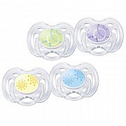 Avent Пустышка Free flow Дизайн 0-6мес. силиконовая 2шт