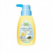 Babyline Nature Средство для купания и шампунь с морскими водорослями 260 мл, с дозатором