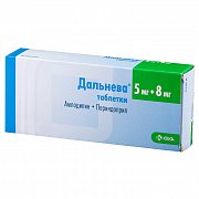 Дальнева таблетки 5 мг+8 мг 90 шт. Дальнева таблетки 5 мг+8 мг 90 шт.