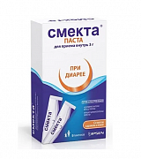 Смекта паста для приема внутрь 3 г пакетики 8 шт. Карамель-Какао Смекта паста для приема внутрь 3 г пакетики 8 шт. Карамель-Какао