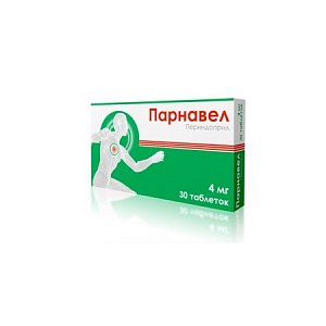 Парнавел таблетки покрытые пленочной оболочкой 4 мг 30 шт.