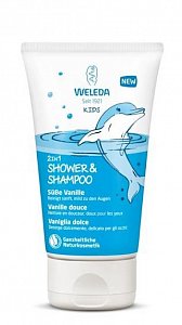 Weleda Baby Шампунь-гель для волос и тела с ароматом ванили 150 мл