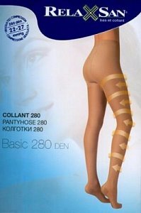 RelaxSan Колготки 280 Den р.4 телесный