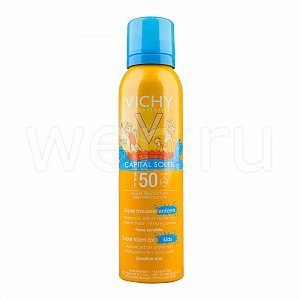 Vichy Capital Soleil супермусс детский SPF50+ 150 мл