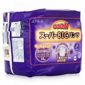 GooN Подгузники-трусики ночные 15-35 кг 14 шт.
