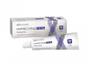 Нимесулид гель для наружного применения 1% туба 30 г
