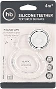 Happy Baby Прорезыватель силиконовый Textured surface 4м+