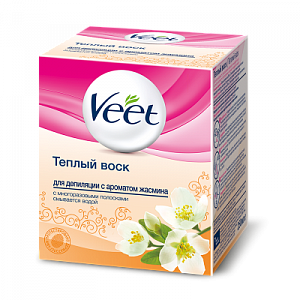 Veet Воск теплый для депиляции с ароматом жасмина 250 мл