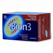 Бион 3 таблетки 30 шт. Бион 3 таблетки 30 шт.