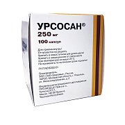 Урсосан капсулы 250 мг 100 шт. Урсосан капсулы 250 мг 100 шт.