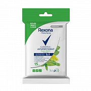 Рексона салфетки-антиперспирант 15 шт. Алоэ вера и бамбук