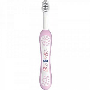 Chicco Зубная щетка детская Розовая