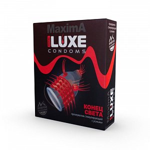Luxe Maxima Презерватив Конец света 1 шт.