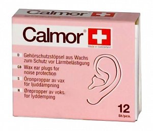 Беруши Calmor восковые 12 шт.