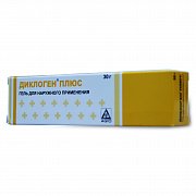 Диклоген плюс гель 1% 30 г