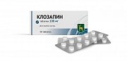 Клозапин таблетки 100 мг 50 шт. Клозапин таблетки 100 мг 50 шт.