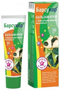 Барсукор Бальзам-крем детский массажный 30 мл