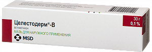 Целестодерм-В мазь для наружного применения 0,1% туба 30 г