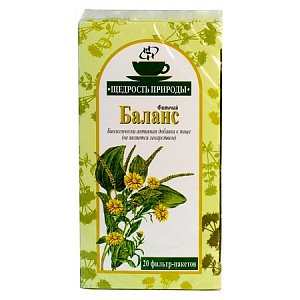 Баланс чай фильтр-пакет 20 шт.