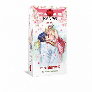 Kanpo Презервативы Sei Оригинал 12 шт. белая упаковка