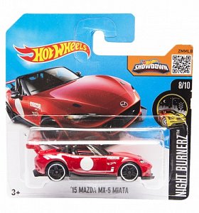 Hot Wheels Базовые машинки ‘15 Mazda MX-5 Miata 5785 DHP05