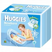 Huggies Подгузники Newborn 2-5 кг 28 шт.