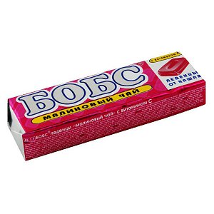 Леденцы Бобс малиновый чай 3,5 г 10 шт.