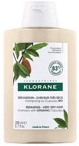 Klorane Шампунь восстанавливающий с органическим маслом Купуасу 200 мл