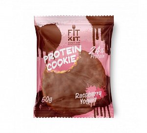 Протеиновое шоколадное печенье 50г йогурт FIT KIT