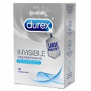 Durex Презервативы Invisible ультратонкие 18 шт. Durex Презервативы Invisible ультратонкие 18 шт.