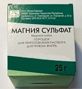 Магния сульфат порошок для приготовления раствора для приема внутрь пакетик 25 г 10 шт. Флора Кавказа Магния сульфат порошок для приготовления раствора для приема внутрь пакетик 25 г 10 шт. Флора Кавказа