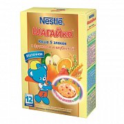 Nestle Каша Шагайка 5 злаков молочная с клубникой и фруктами с 12 мес. 200 г
