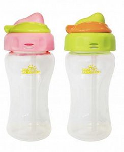 Мир детства 17052 поильник-непроливайка с соломинкой 300 мл