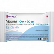 Марля медицинская 10 м х90 см Клинса Марля медицинская 10 м х90 см Клинса