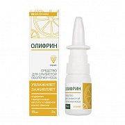 Олифрин средство для слизистой оболочки носа 15 мл Олифрин