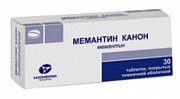 Мемантин таблетки 15 мг 30 шт Мемантин таблетки 15 мг 30 шт