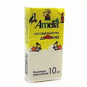 Амелия Платки носовые детские 10 шт.