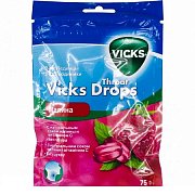 Vicks Леденцы (малина) 75 г Vicks Леденцы (малина) 75 г