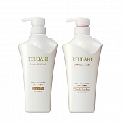 Tsubaki Набор Шампунь и кондиционер Восстановление поврежденных волос 500 мл+500 мл