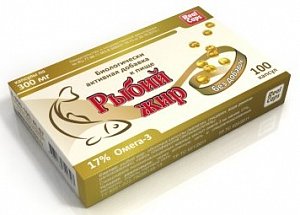 Рыбий жир капсулы 100 шт. Реалкапс (БАД)