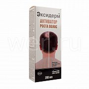 Эксидерм средство для роста волос спрей 200 мл Эксидерм средство для роста волос спрей 200 мл
