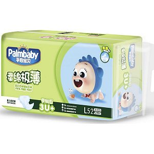 Palmbaby Подгузники L 9-14 кг 52 шт.
