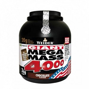 Weider Мега масс 4000 Шоколад банка 3кг