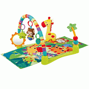 Bright Starts Развивающий коврик Джунгли