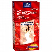 Фиточай Супер слим Земляника фильтр-пакетики 2 г 30 шт.