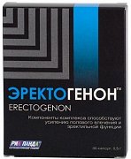 Эректогенон капсулы 0,5 г 30 шт. Эректогенон капсулы 0,5 г 30 шт.